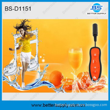 MP3 player and 4GB clip swimming sport MP3 player